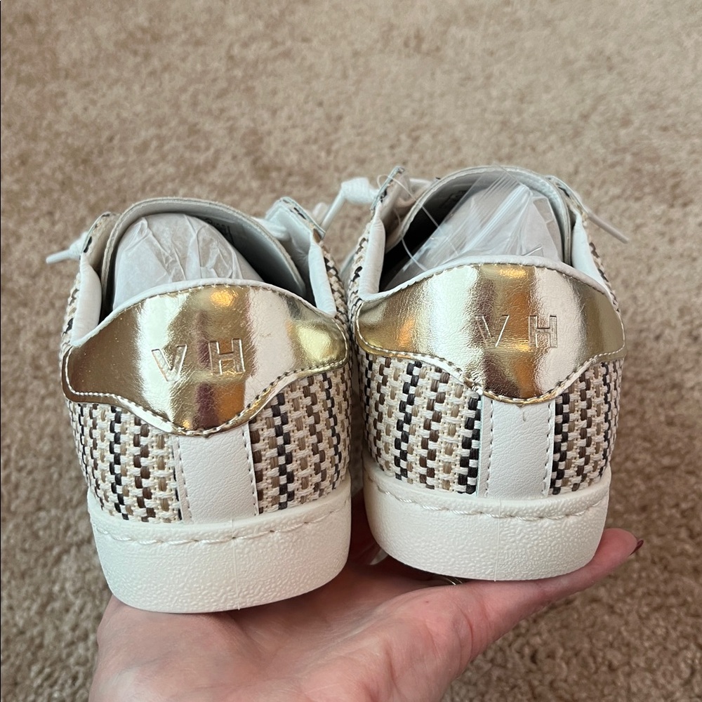 NIB Vintage Havana Carla Tweed Sneakers - Picture 6 of 10